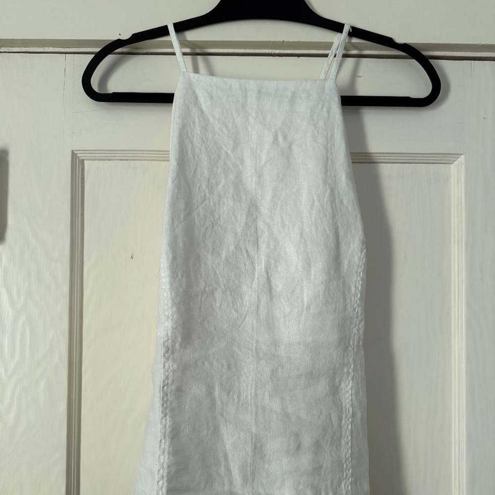 Joie Rimina Halter Linen Top